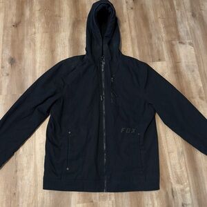 Fox Men's Black Hooded Jacket
